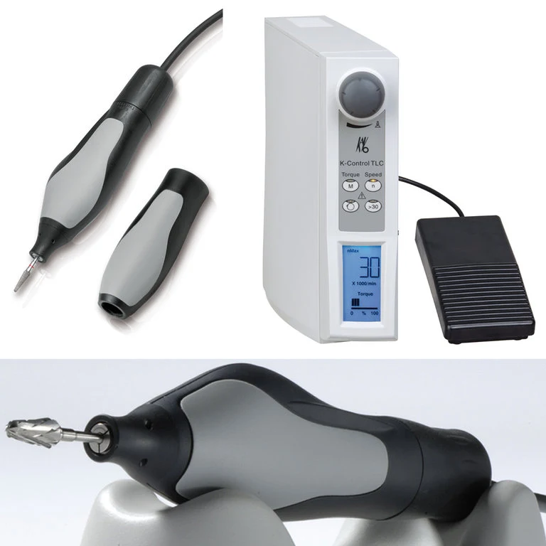 Micromotor de laboratorio KaVo K-ERGOgrip con unidad de control y pedal