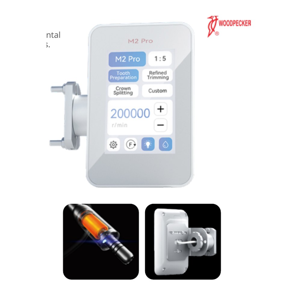 Woodpecker M2 PRO — Kit micromotor eléctrico integrado para sillón